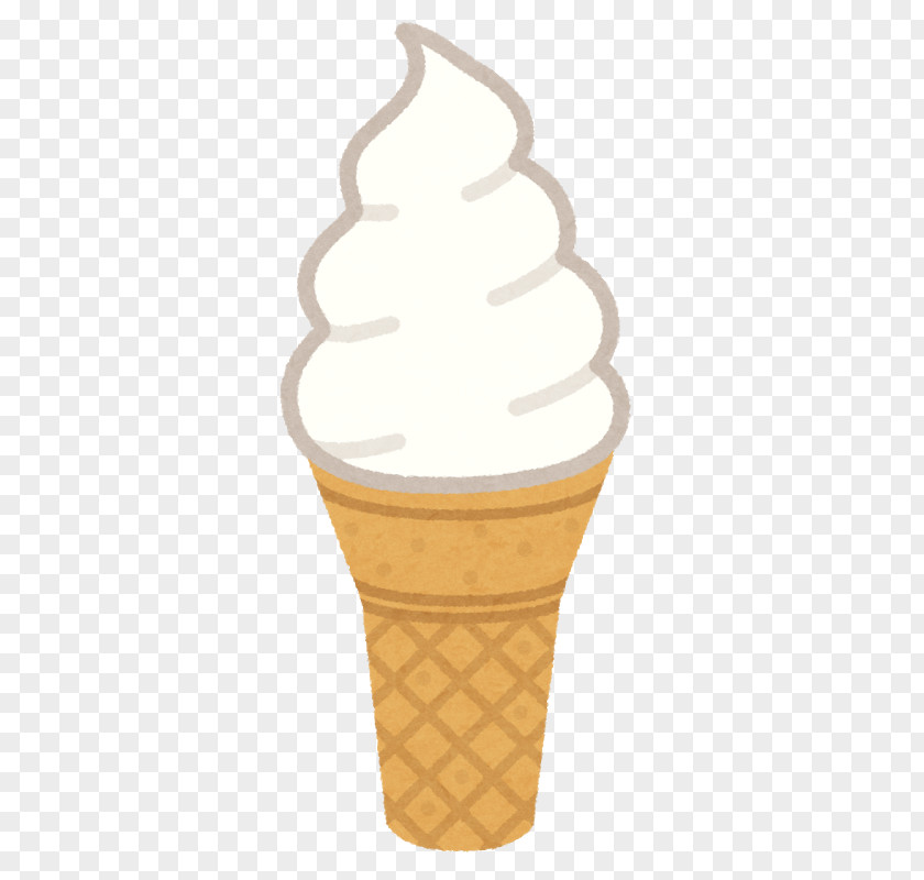 Soft Sweets Ice Cream Cones Waffle Serve 玉羊羹 PNG