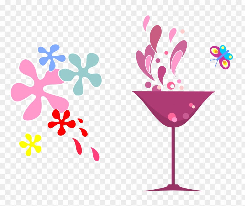 Color Cartoon Juice Holiday Resort Icon PNG