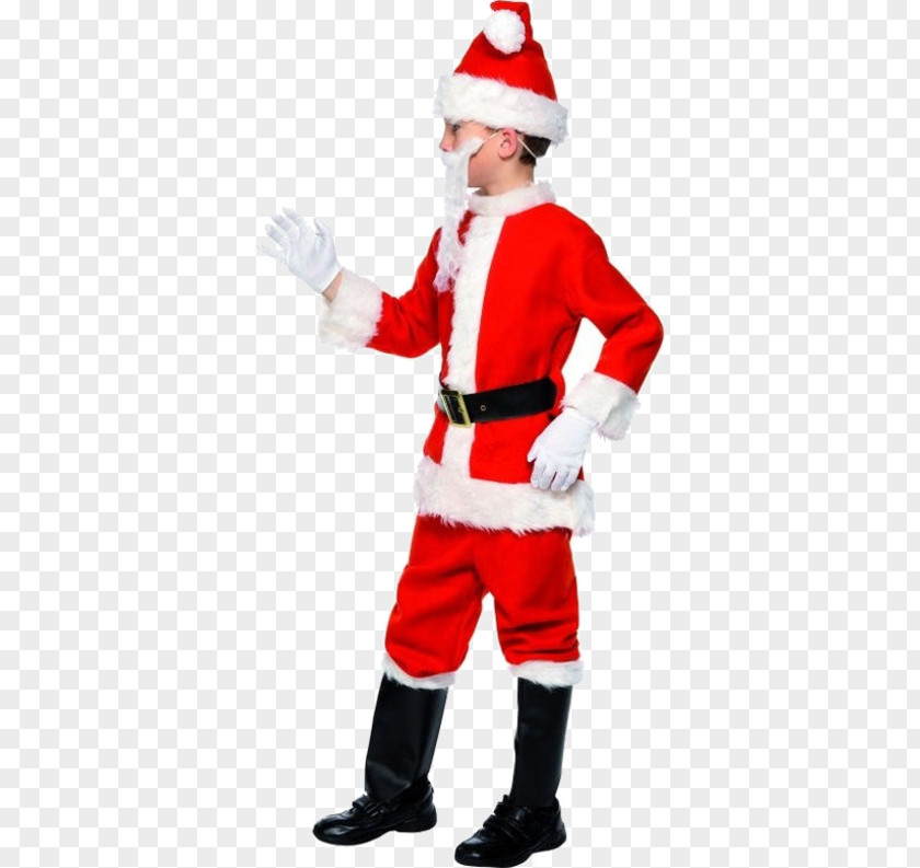 Santa Claus Costume Disguise Child Christmas PNG