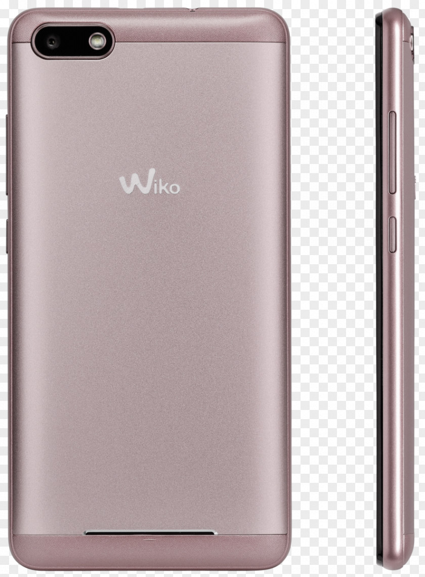 Smartphone Feature Phone Wiko Lenny 3 Rose Gold Hardware/Electronic PNG