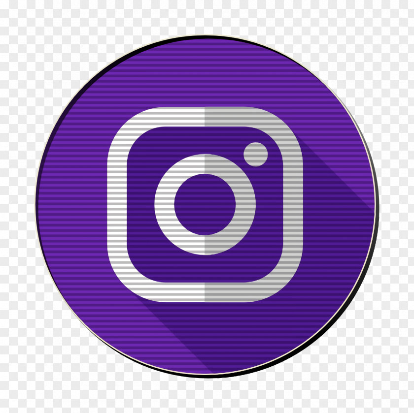 Spiral Magenta Social Media Icons Background PNG