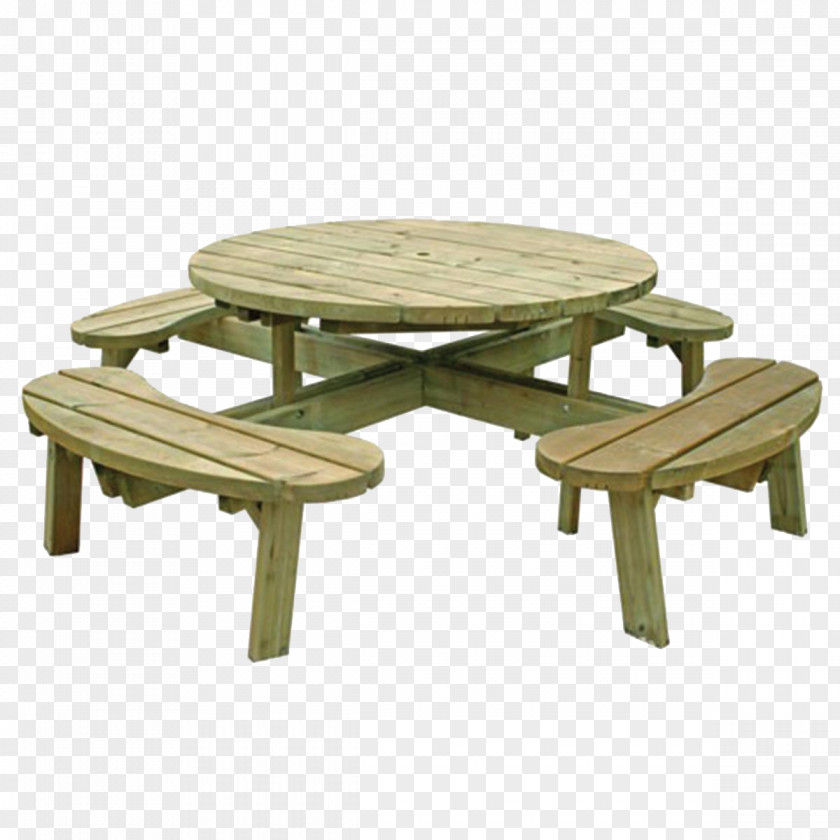 Table Picnic Bench Garden Furniture Seat PNG