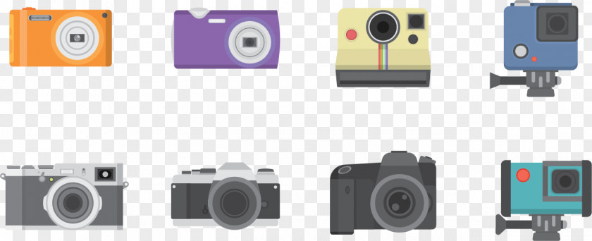 Vector Several Cameras Camera Photography Euclidean PNG