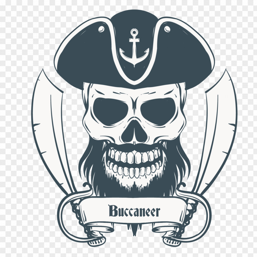 Pirate Eye Patch 骷髅 Design Logo Image Sequend PNG