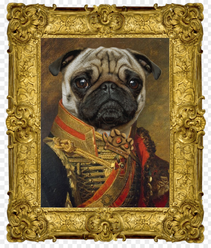 Pug Art Dog Breed Design By Humans Toy Snout PNG