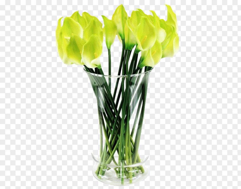 Vase Floral Design Glass PNG