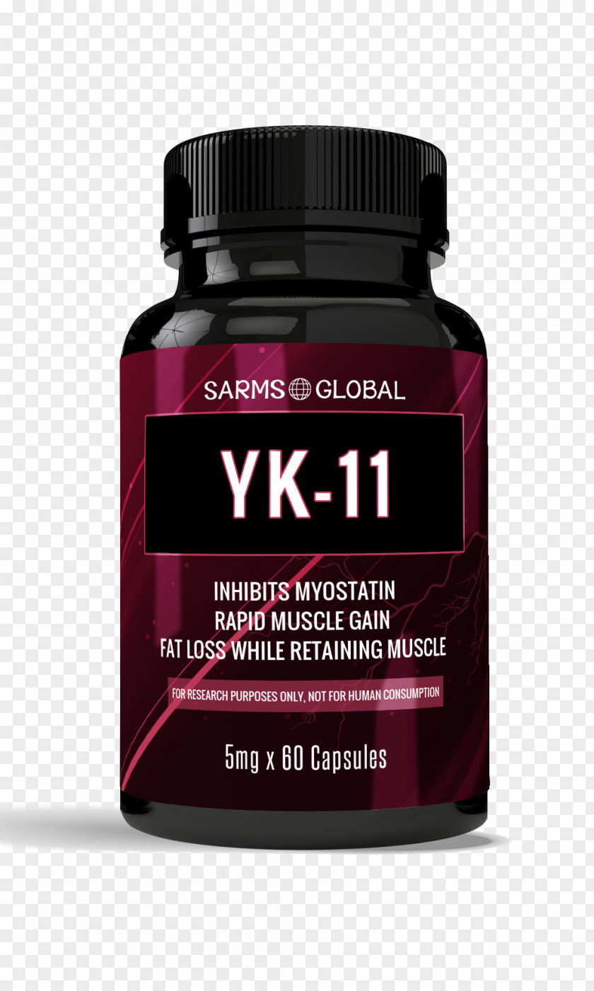 Yk11 Dietary Supplement Selective Androgen Receptor Modulator Enobosarm Andarine GW501516 PNG
