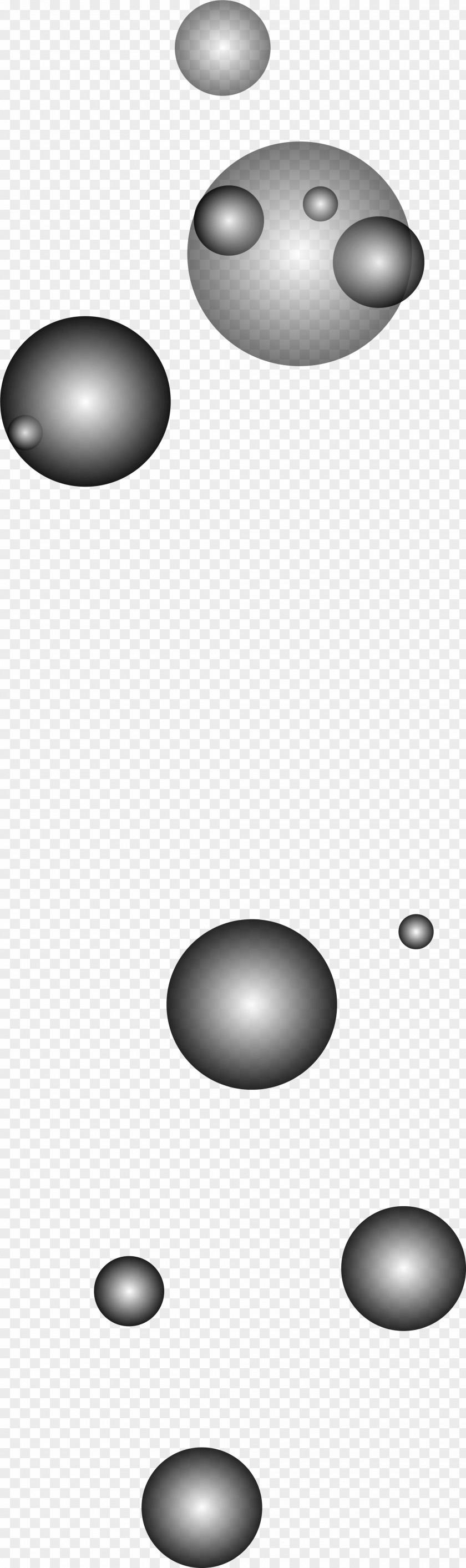 Black Floating Circle And White Clip Art PNG