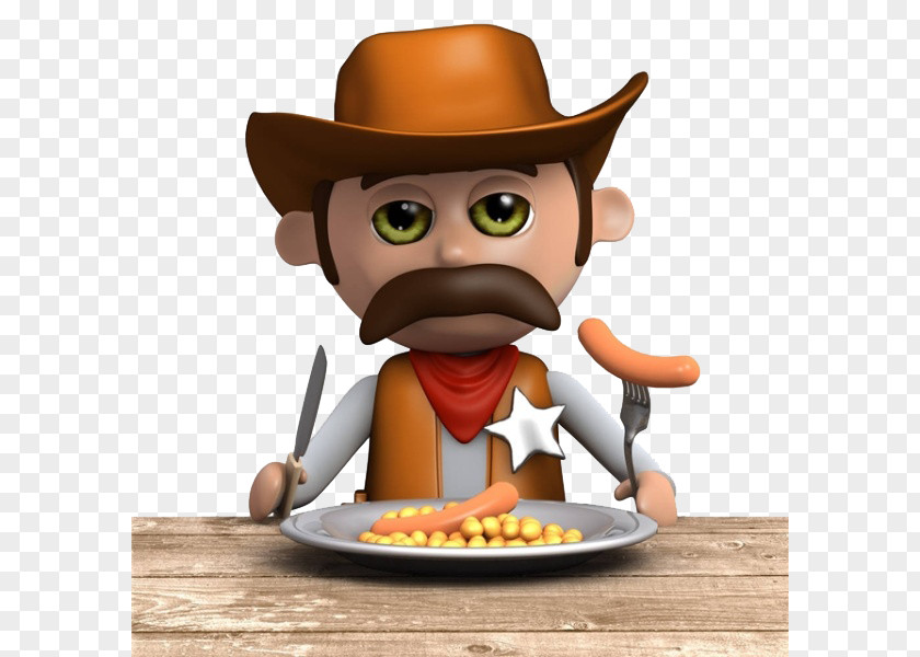 Sheriff Eat Cowboy Stock Photography Royalty-free Clip Art PNG