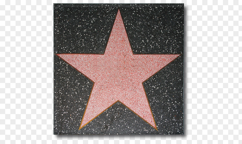 Watercolor Star Hollywood Walk Of Fame Gehwegplatte Tile Boulevard Pattern PNG