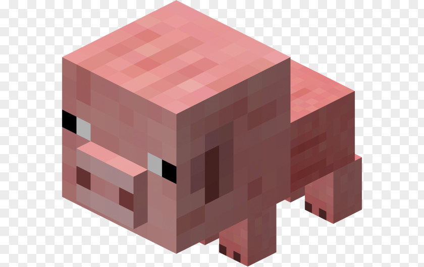 Minecraft Pig Minecraft: Pocket Edition Mob Video Game PNG