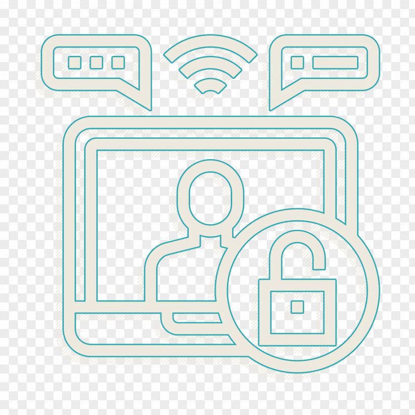 Padlock Icon Social Addict Profile PNG