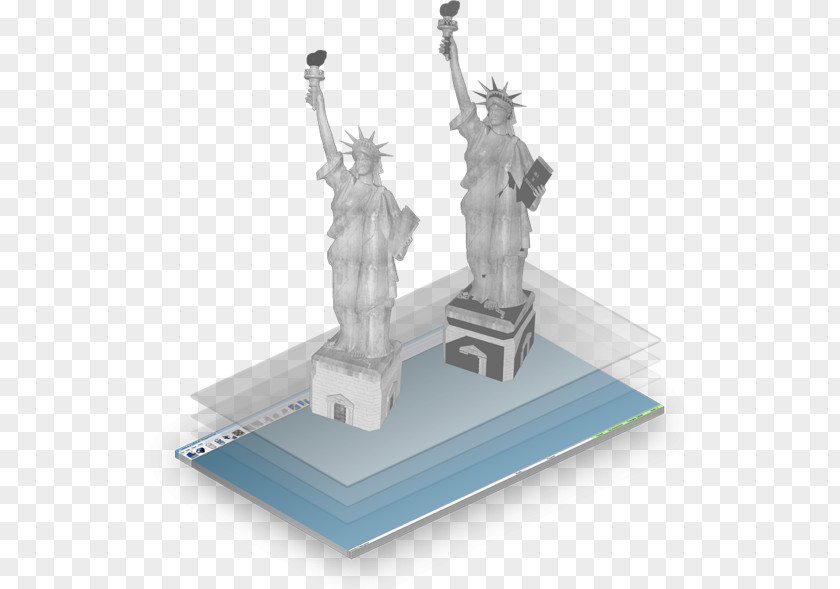 Polygon Mesh Analysis Statue Algorithm PNG