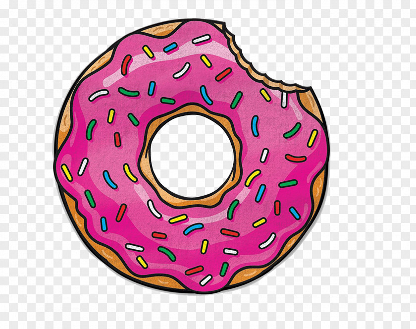 Wheel Baked Goods Doughnut Pink Pastry Magenta Automotive System PNG