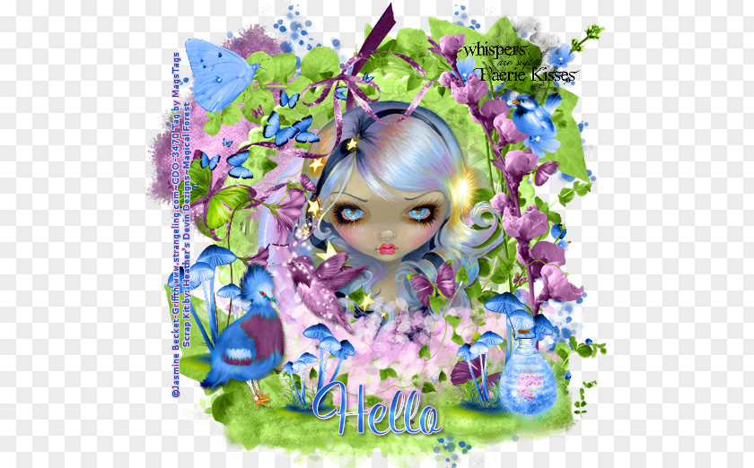 Fairy Art Laptop PNG