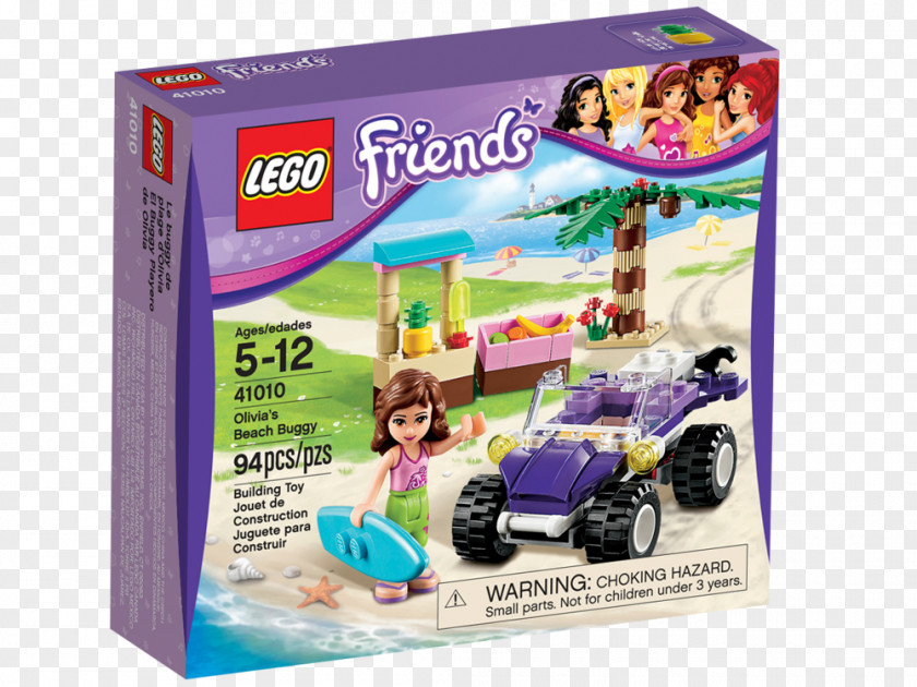 Olivias Beach Buggy Lego Minifigure CityToy LEGO Friends Heartlake PNG