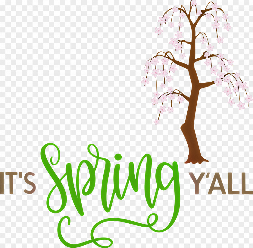 Spring Quote Message PNG