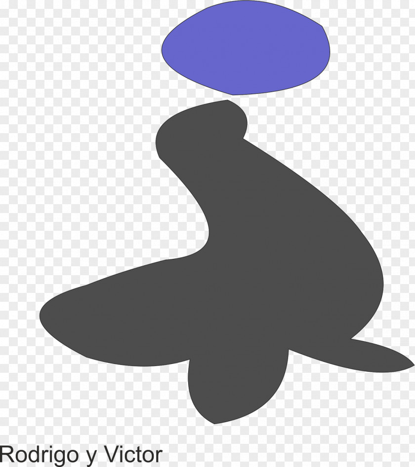 Silhouette Marine Mammal Line Clip Art PNG