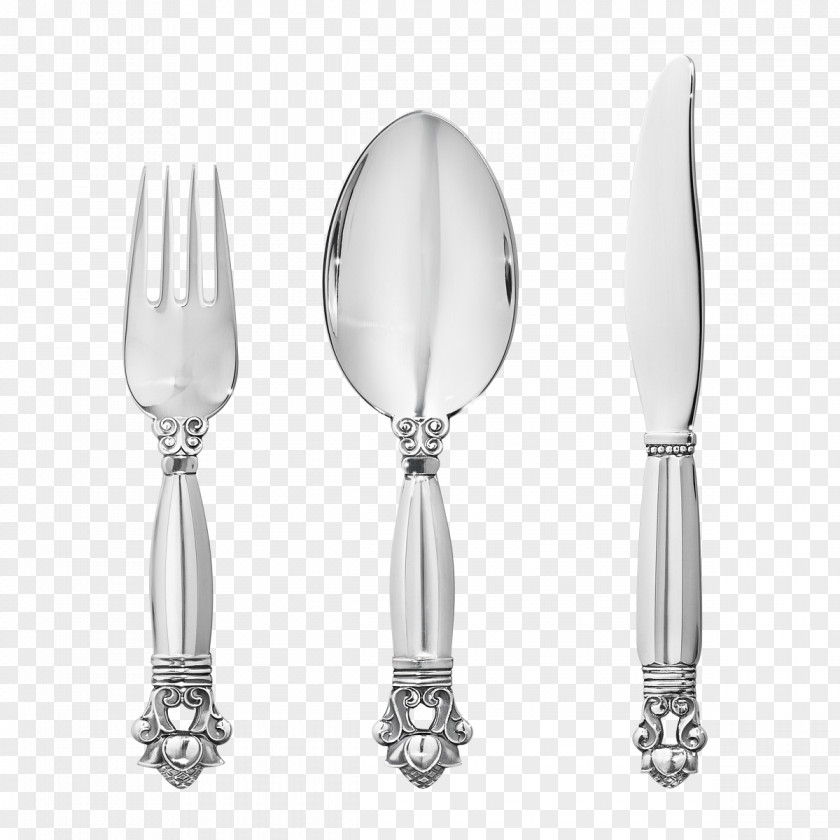 Spoon ACORN Children's Cutlery Set Georg Jensen A/S Chopsticks With Rest PNG