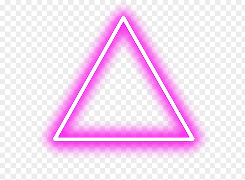 Triangle Android Neon PNG