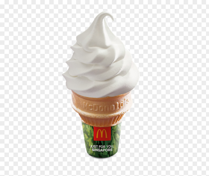 Vanilla Ice Cream Cones Sundae Milkshake PNG