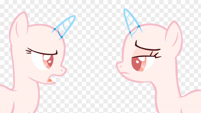 Ear Pony Cheek Illustration Mouth PNG