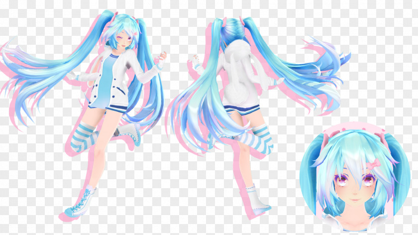 Fine Ribbon Hatsune Miku MikuMikuDance Vocaloid R-18 Art PNG