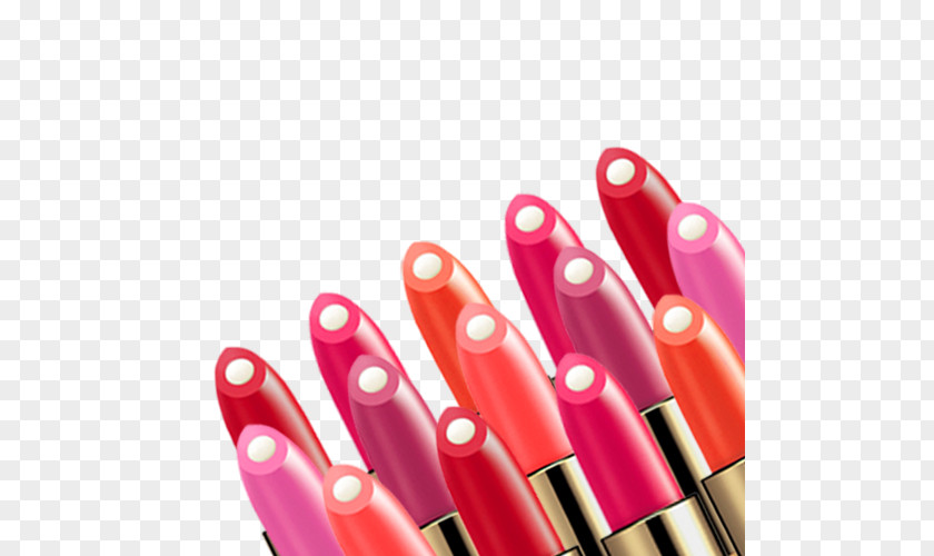 Multicolor Lipstick Elements, Hong Kong Clip Art PNG