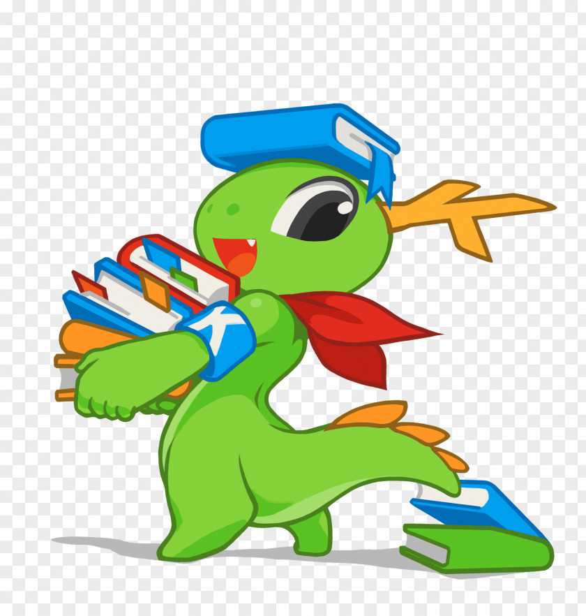 Past And Future Konqi KDE Computer Software Mascot Free PNG