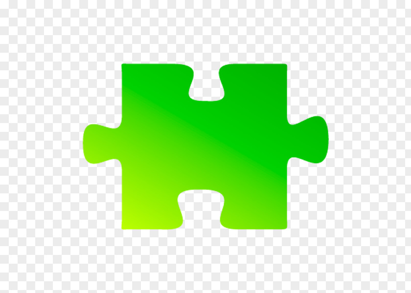 Puzzle, Green. PNG