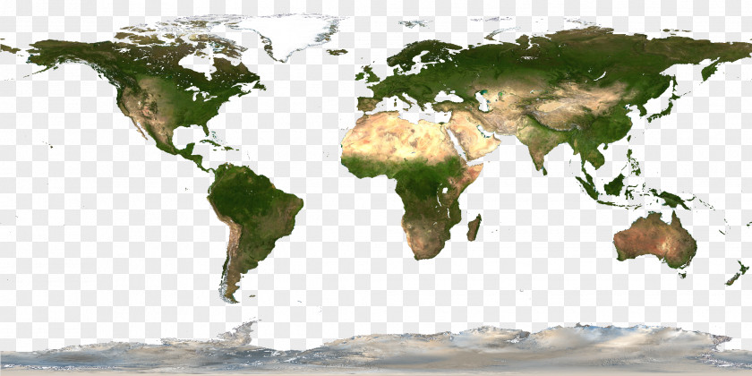 Topo World Map Globe PNG