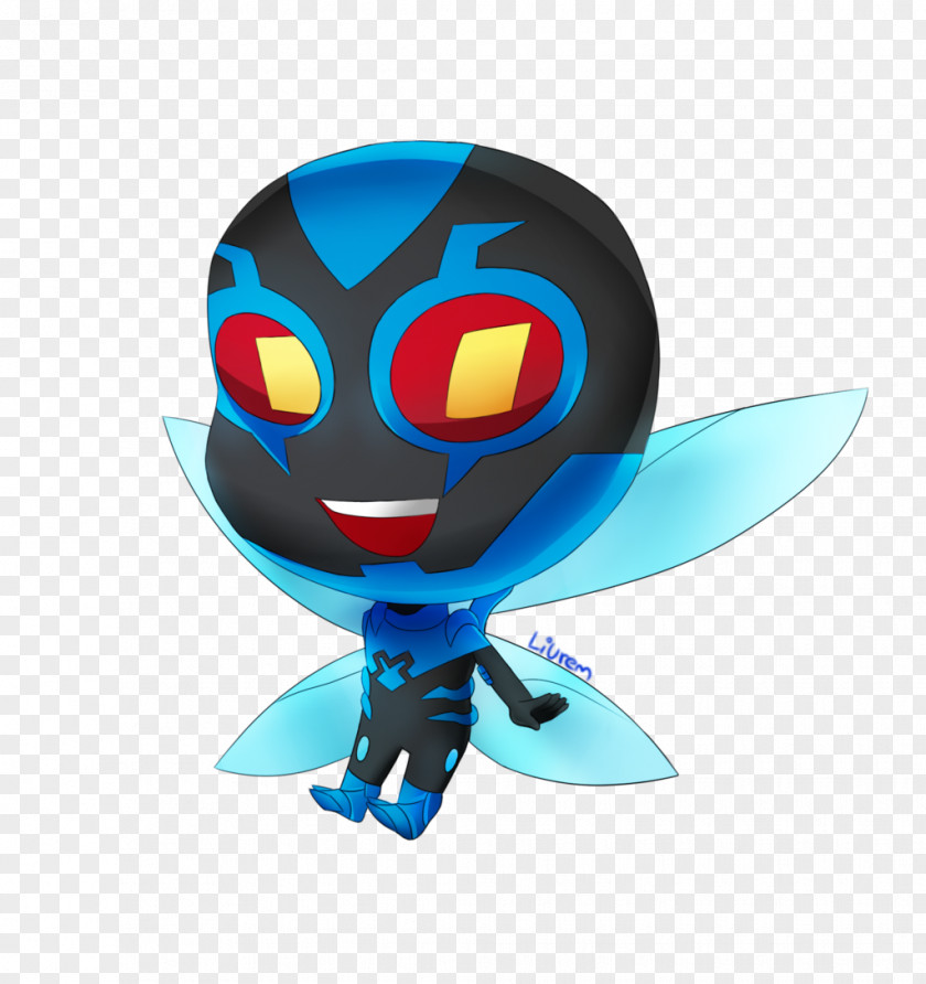 Blue Beetle Character Figurine Fiction Microsoft Azure PNG