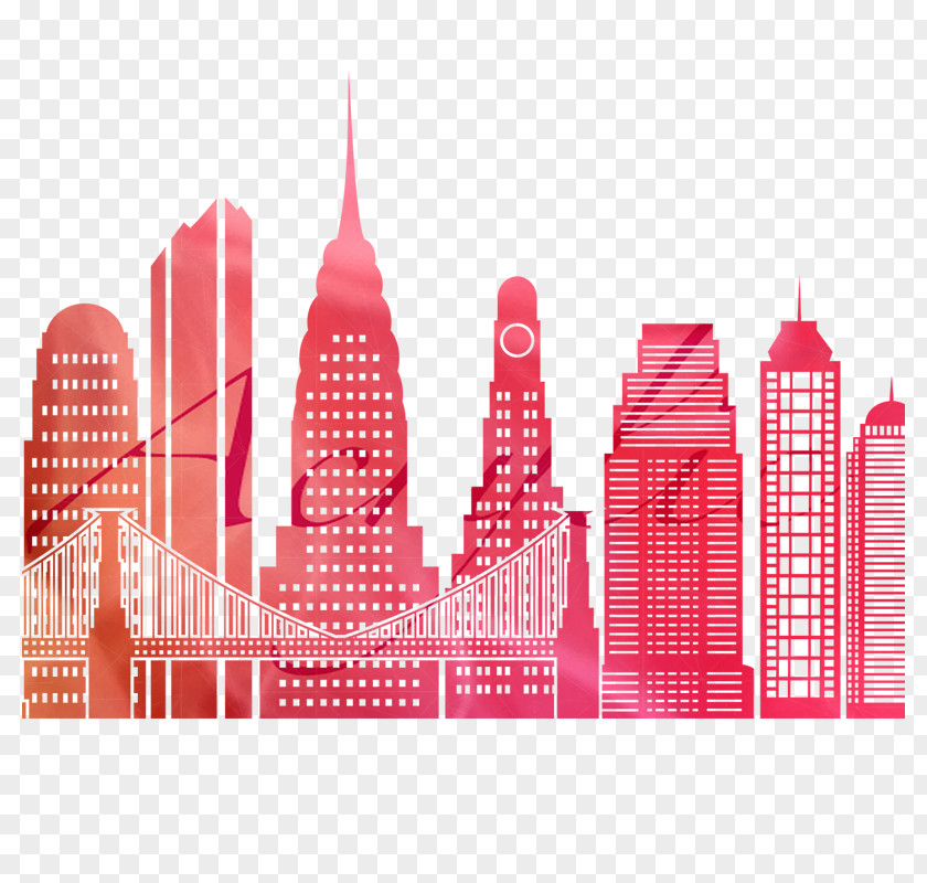 City Silhouette Download Building PNG