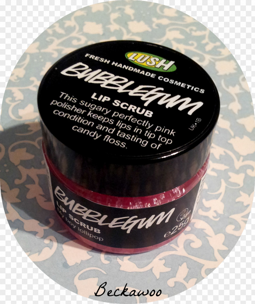 Lip Finger Lush Bubble Gum Flavor PNG