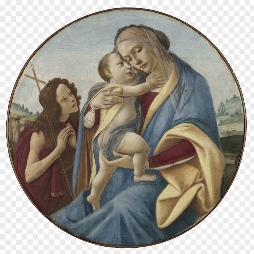 Our Lady Of Oil Painting 2 Cleveland Museum Art Saint Augustine In His Study Punishment The Sons Corah Madonna And Child Virgin With Young John Baptist PNG