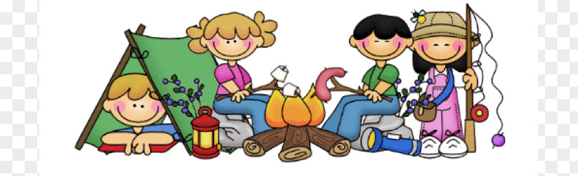 Adventure Camp Cliparts Camping Child Kids Camp! Activities For The Backyard Or Wilderness Clip Art PNG