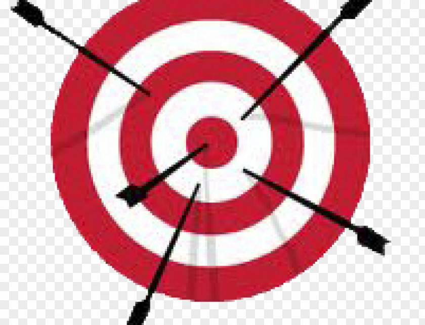 Arrow Bullseye Shooting Target Archery Clip Art PNG