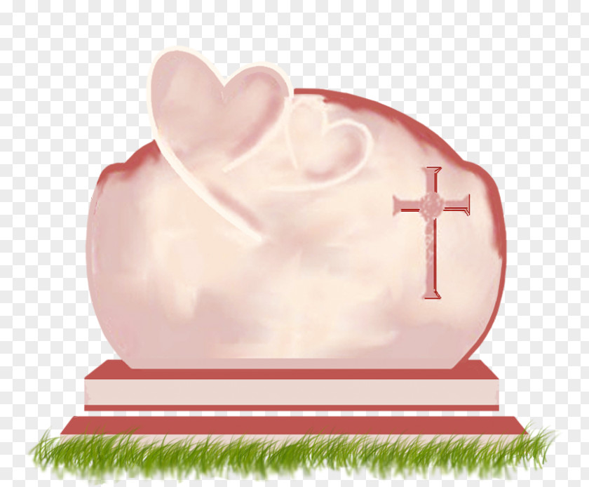 Cemetery Pet Grave Headstone White PNG