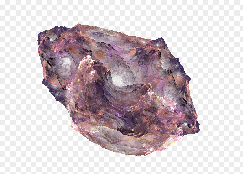 Purple Amethyst Igneous Rock PNG