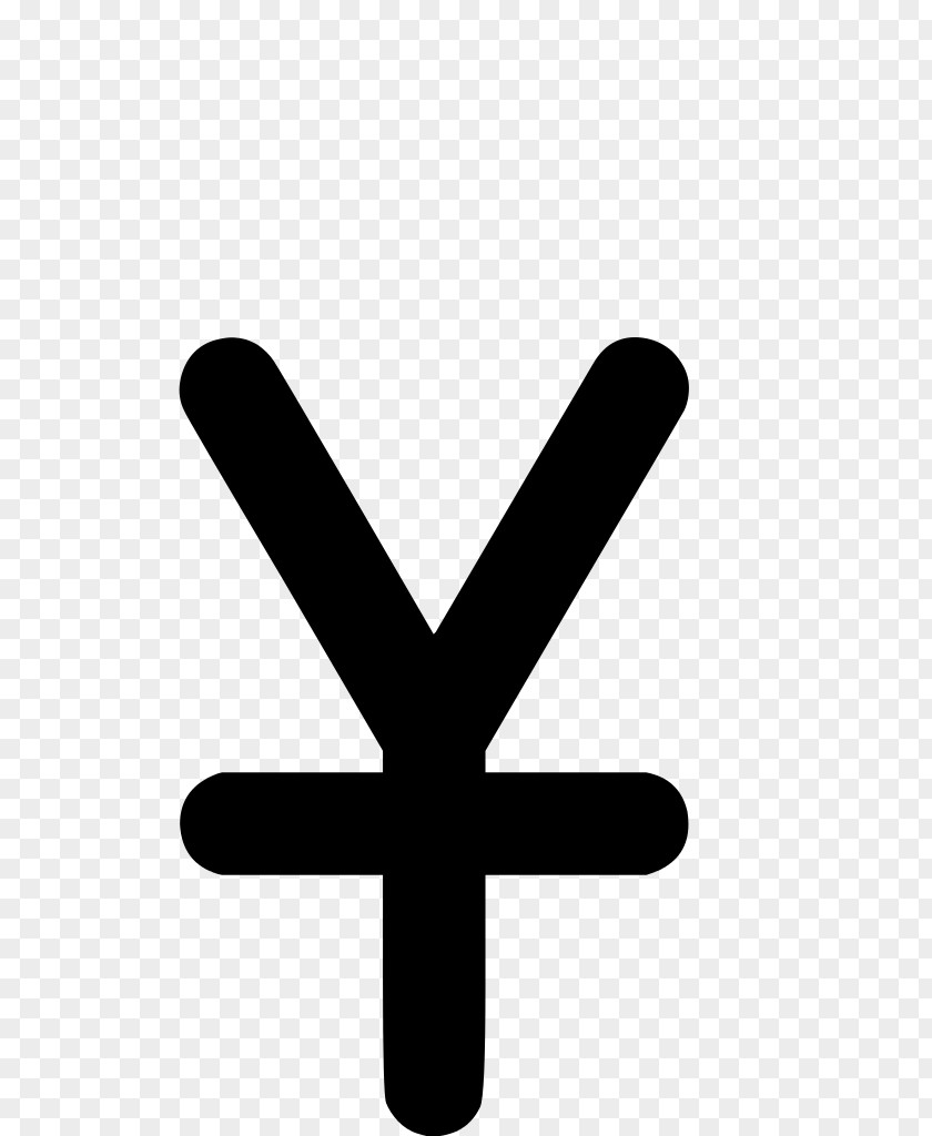 Symbol Yen Sign Japanese Renminbi Character PNG
