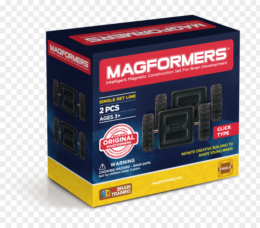 Car Magformers 63076 Magnetic Building Construction Set Wheel Vehicle Line PNG