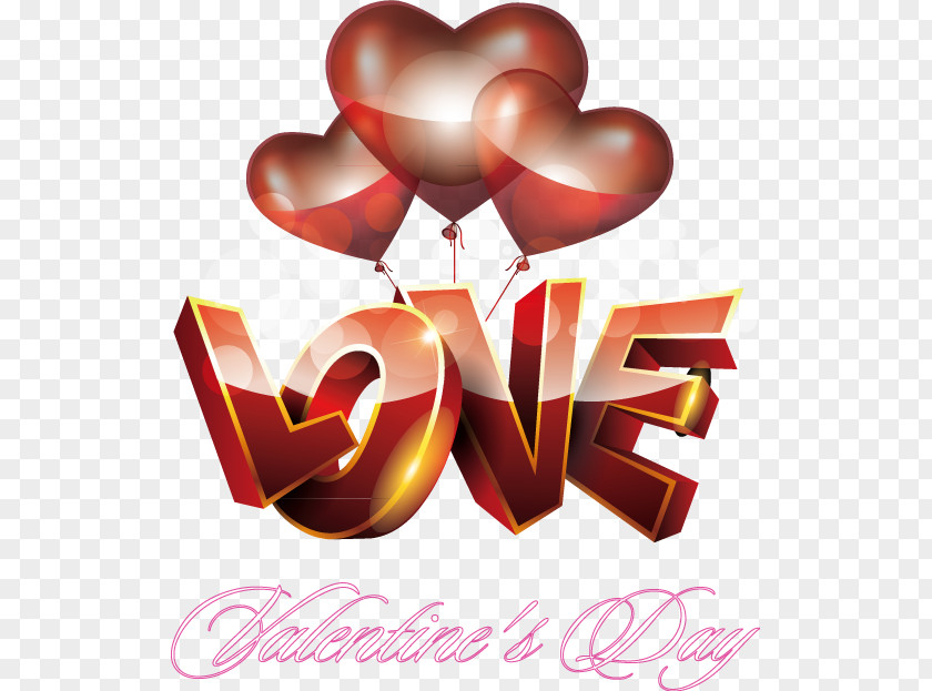 Creative Valentine's Day Love Valentines PNG