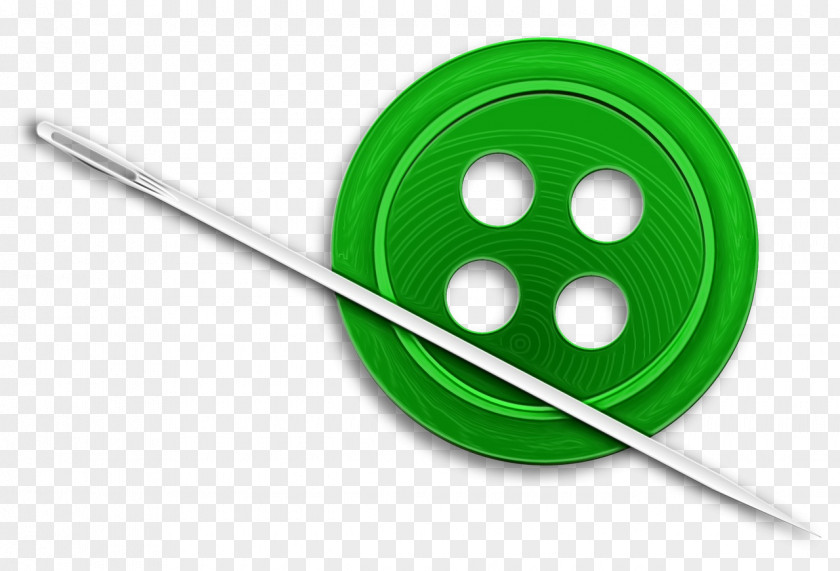 Green Button Circle PNG