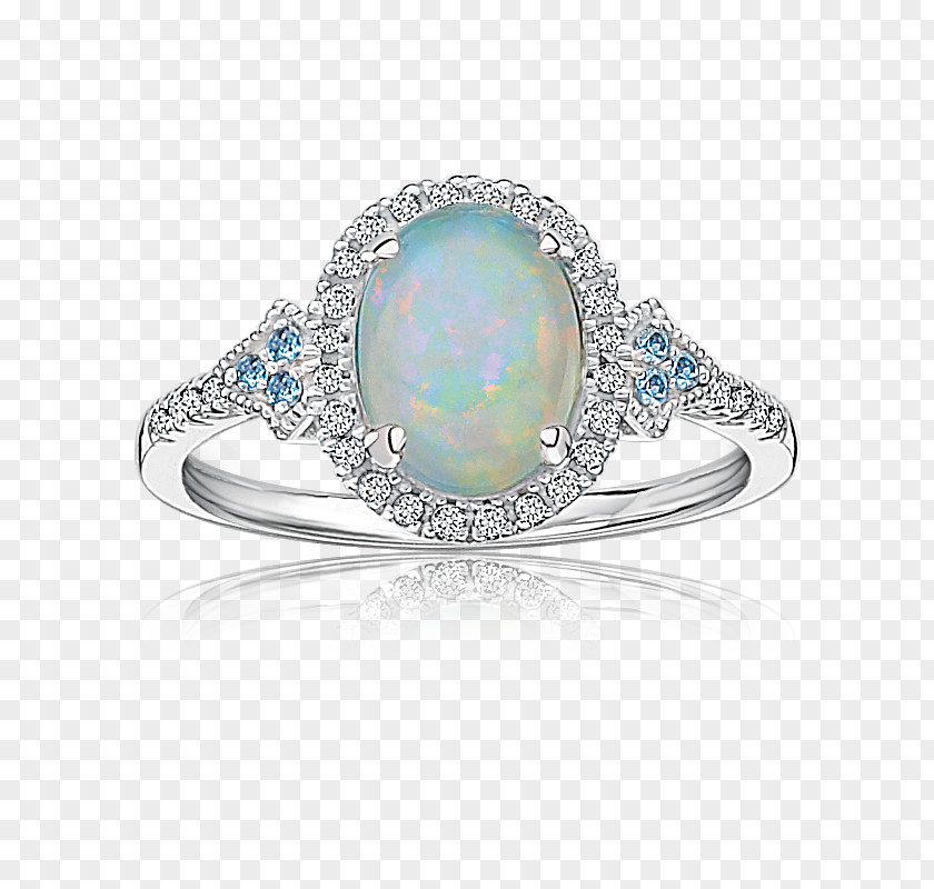 Opal Rings Engagement Ring Wedding Gemstone PNG