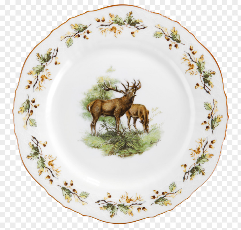 Plate Porcelain Tableware Platter Middagstallerken PNG