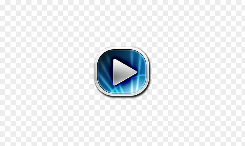 Round Rectangle Android Download Button Media Player Icon PNG