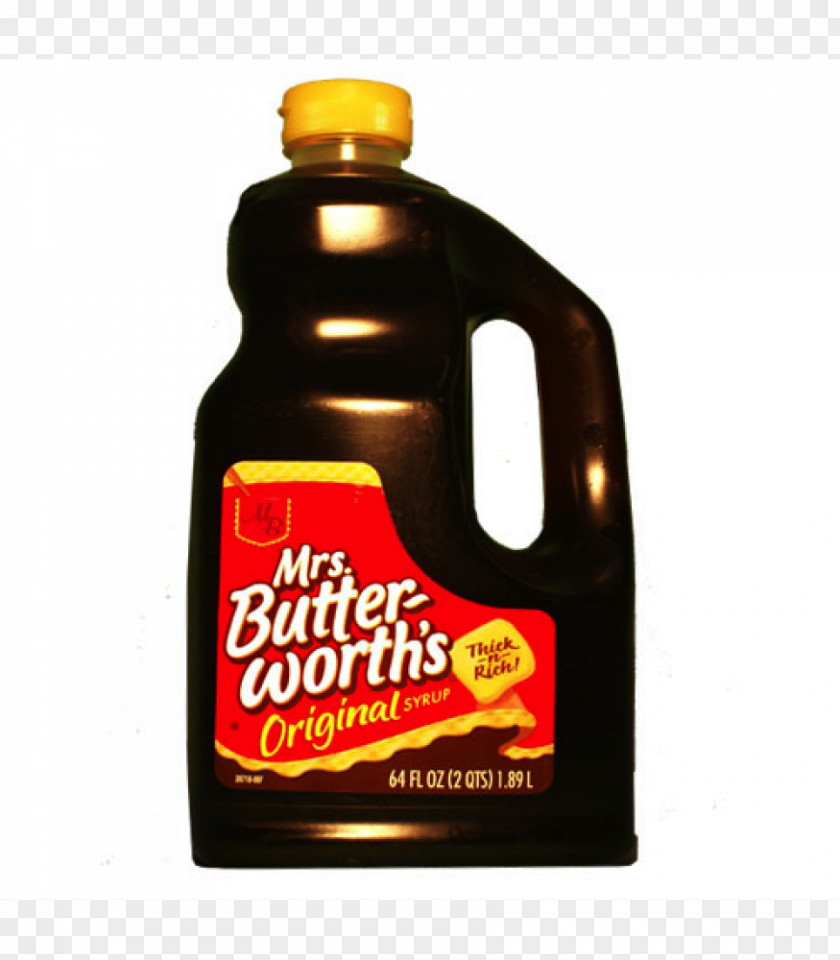 Syrup Bottle Mrs. Butterworth's Liquid Fluid Ounce PNG