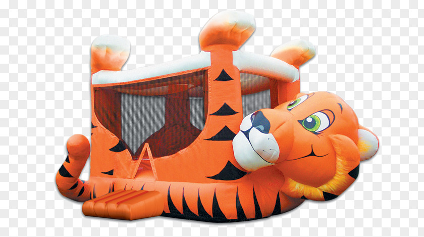 Bounce House Inflatable Bouncers Tiger Party Child PNG