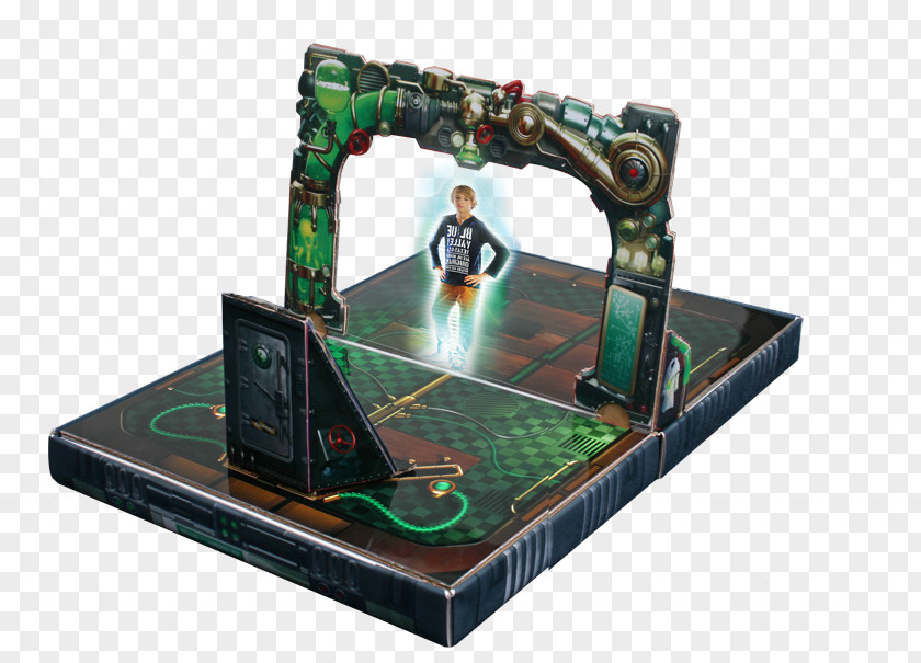Design Green Day Toy Three-dimensional Space Holography PNG