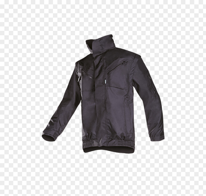 Jacket Leather Clothing Coat Zipper PNG